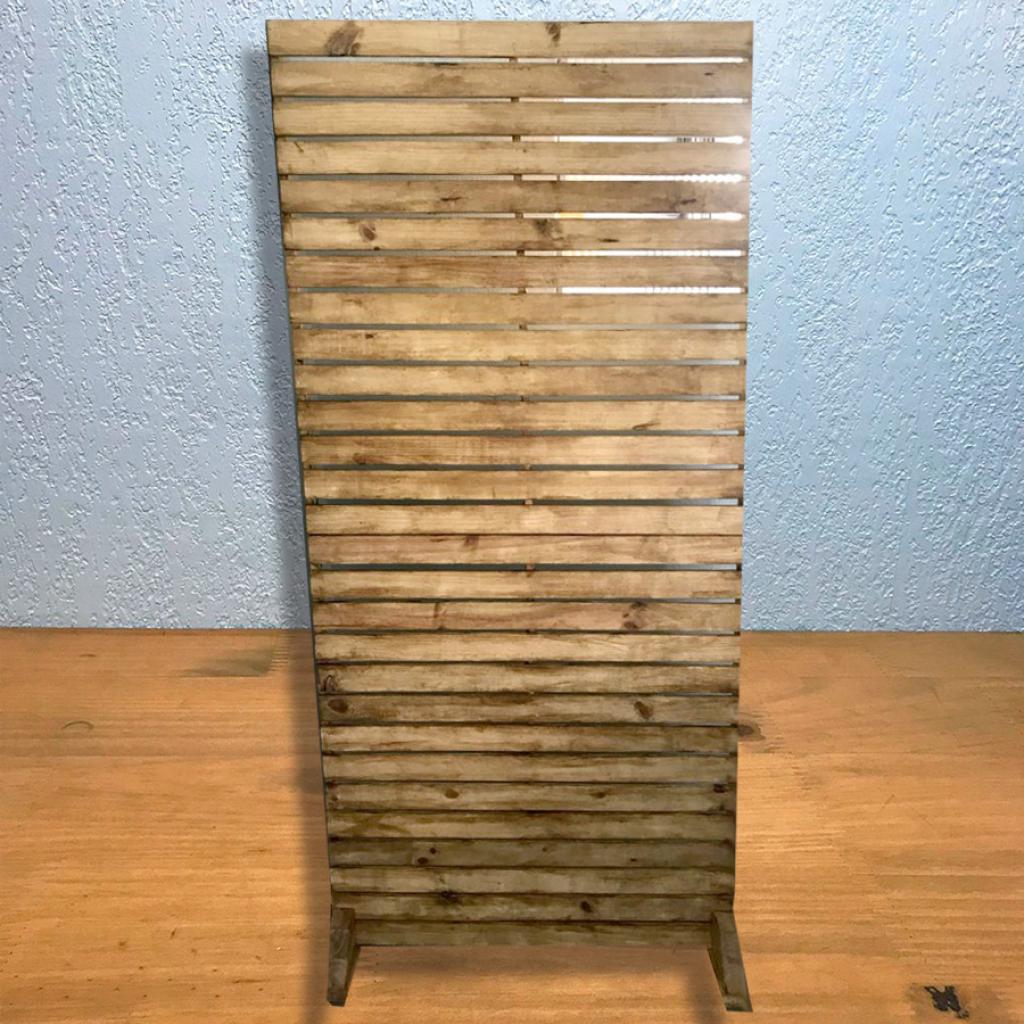 painel de pallet rústico