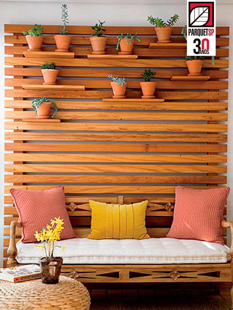 painel de pallet para varanda