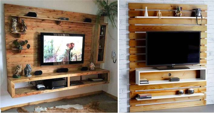 painel de pallet para festa