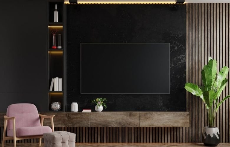 Painel de TV moderno