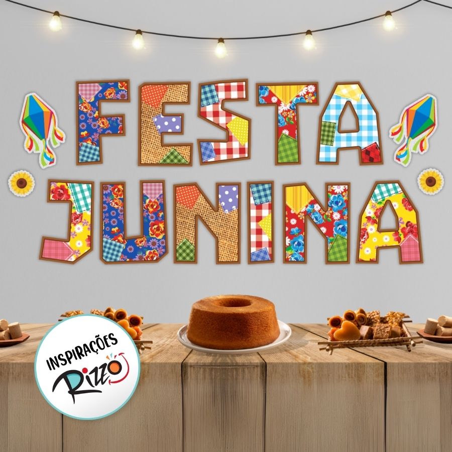 painel decoração de festa junina para escola