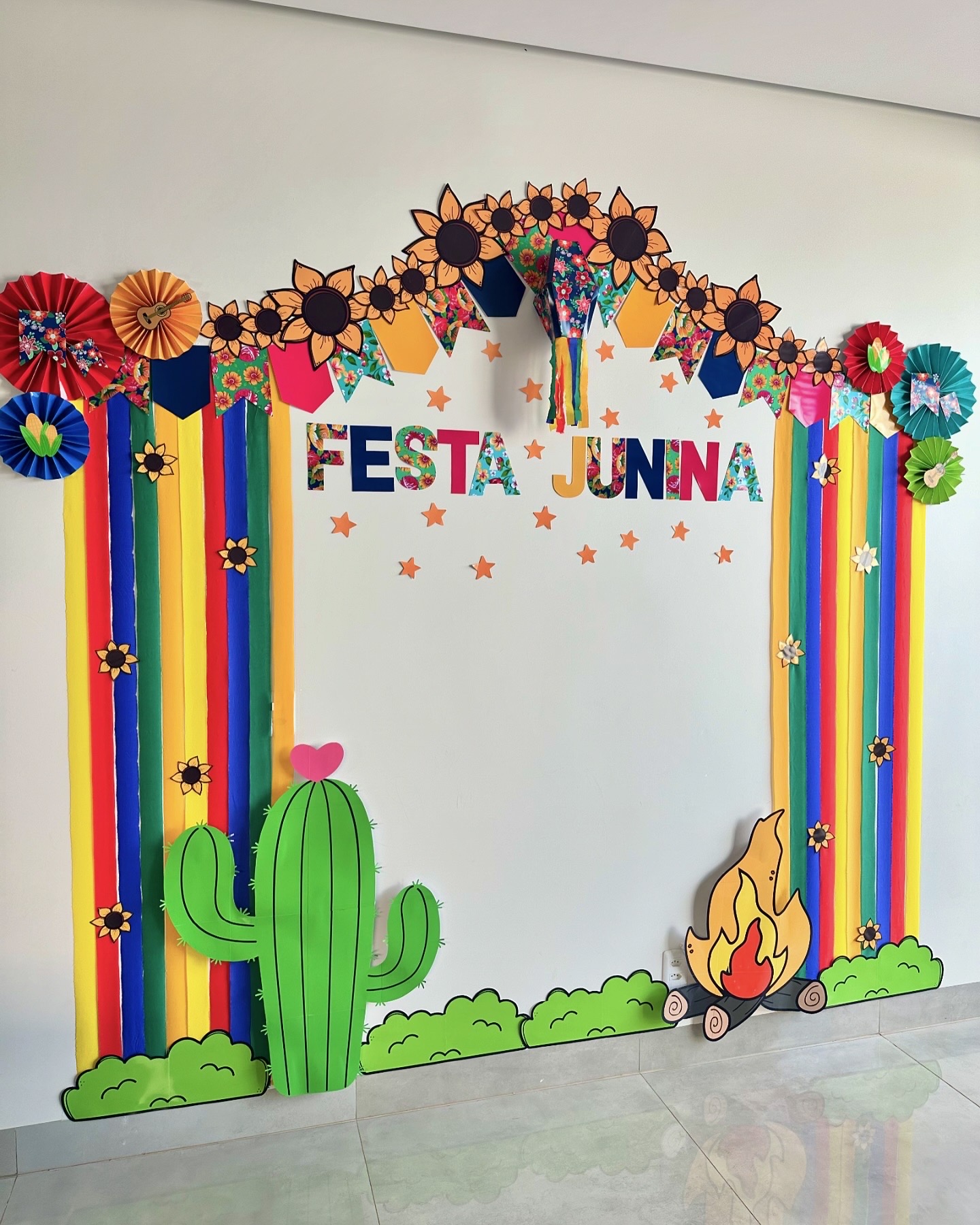 painel decoração painel festa junina
