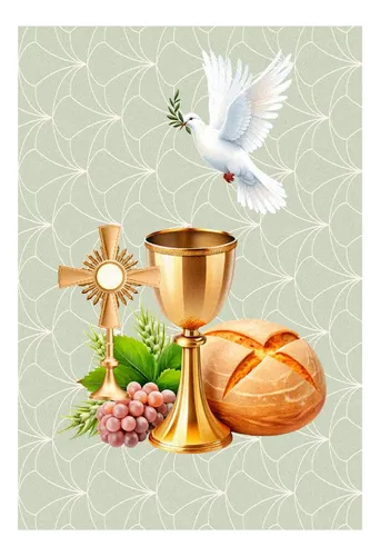 painel decoração primeira eucaristia