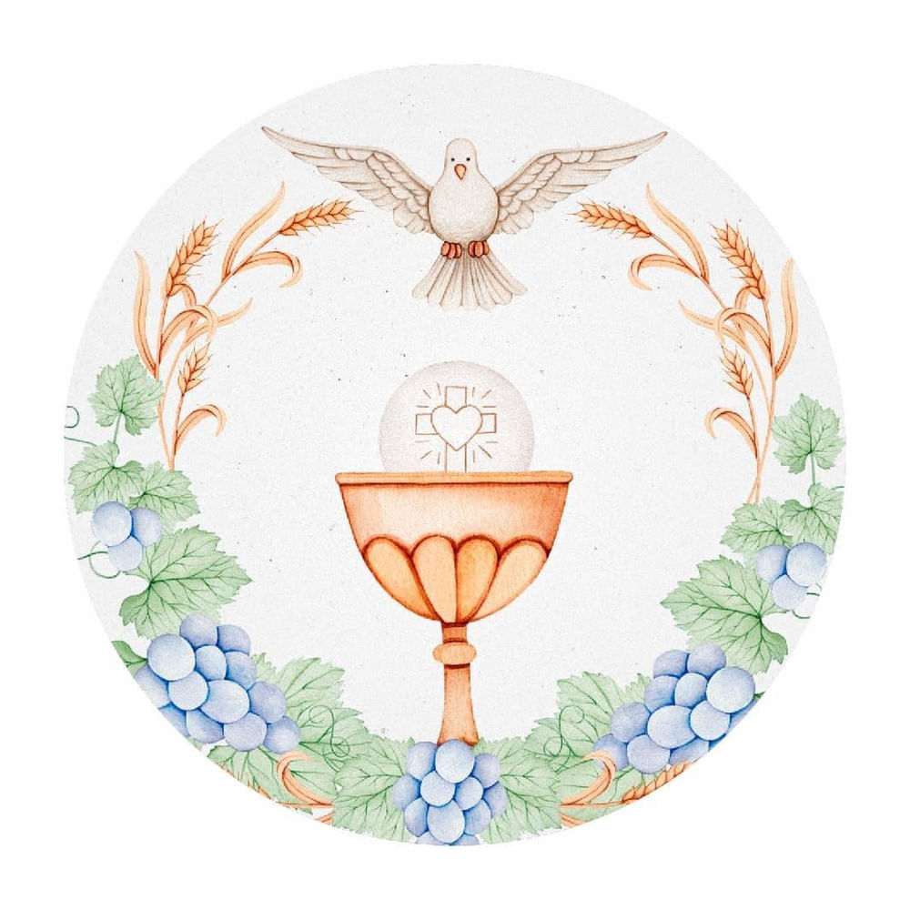 painel decoração primeira eucaristia