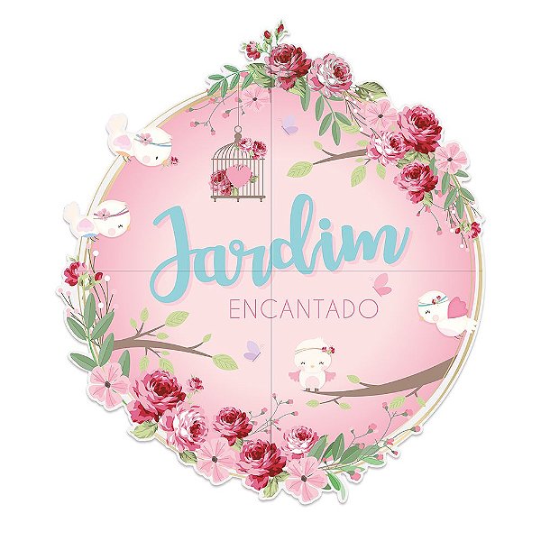 Painel Jardim Encantado Luxo
