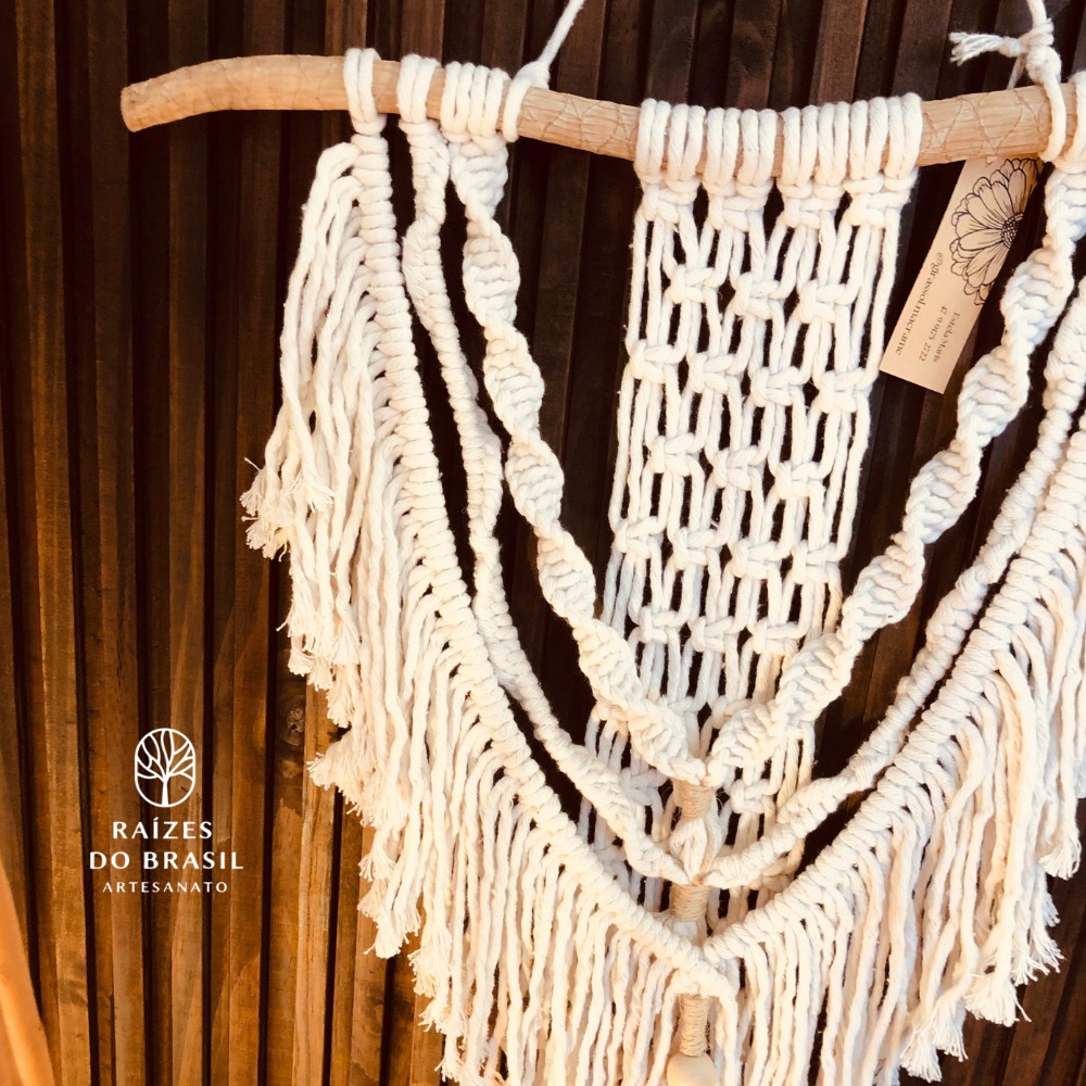 Técnicas de macramê para painéis