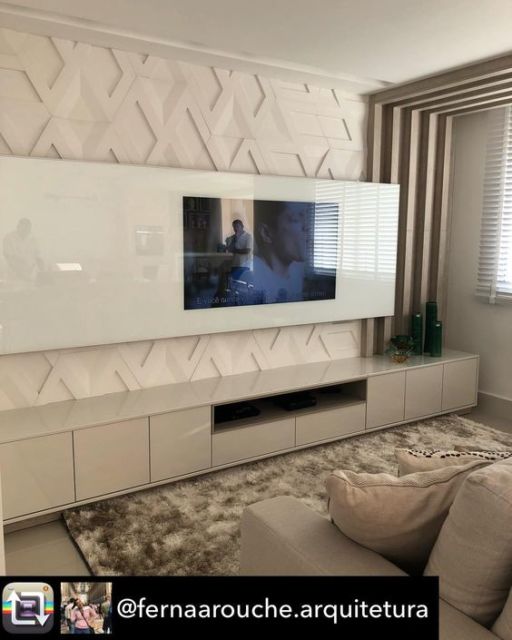 Vantagens do porcelanato para painel de TV