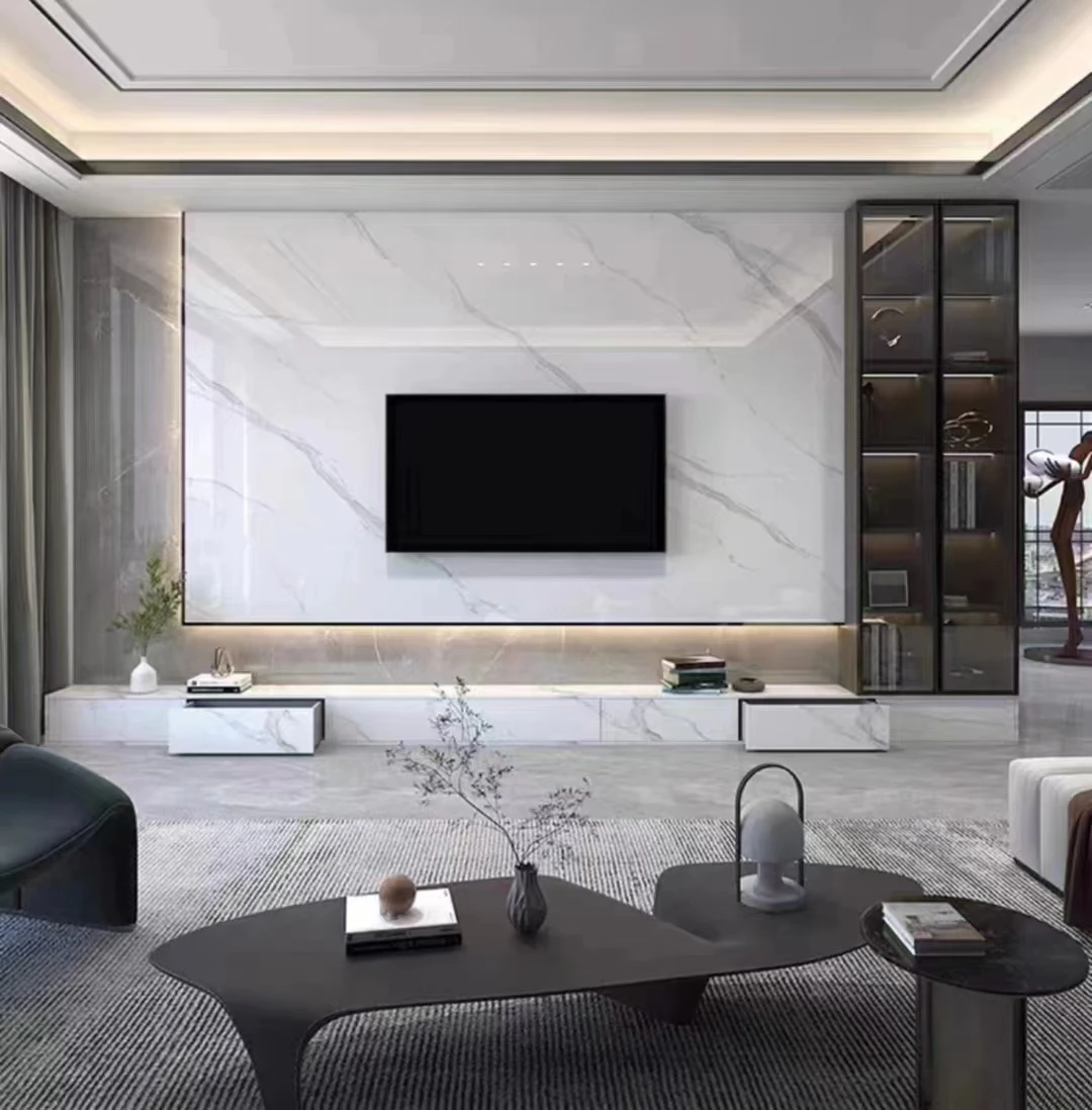 Manutenção e limpeza de painel de TV de porcelanato