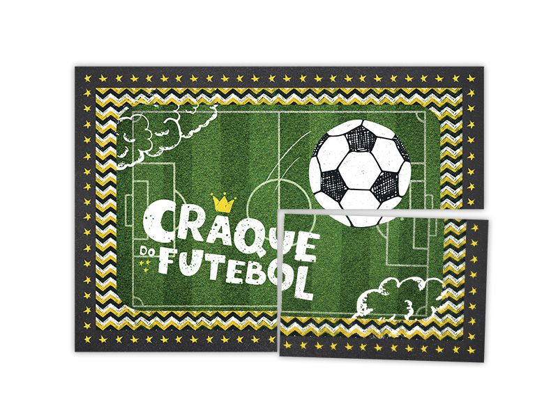 decoração de aniversário tema futebol fácil