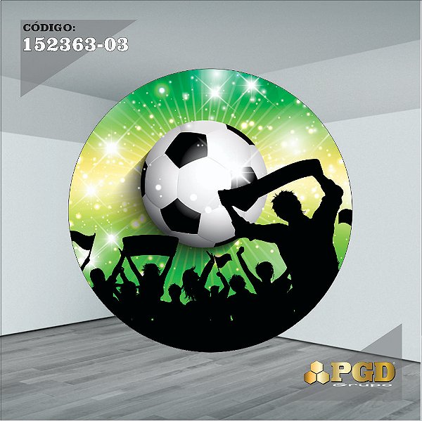 painel redondo futebol econômico