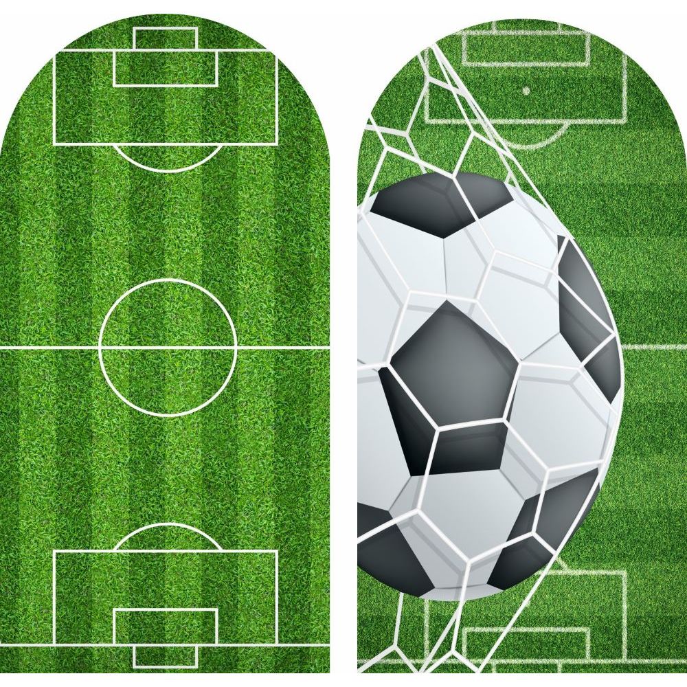 painel de TNT campo de futebol