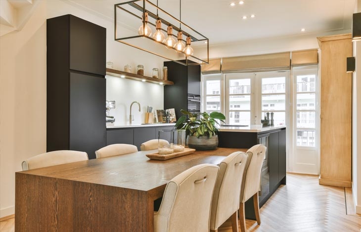 paleta de cores para cozinha cinza e branca