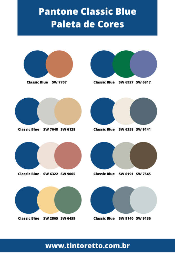 combinação de cores para quarto azul marinho