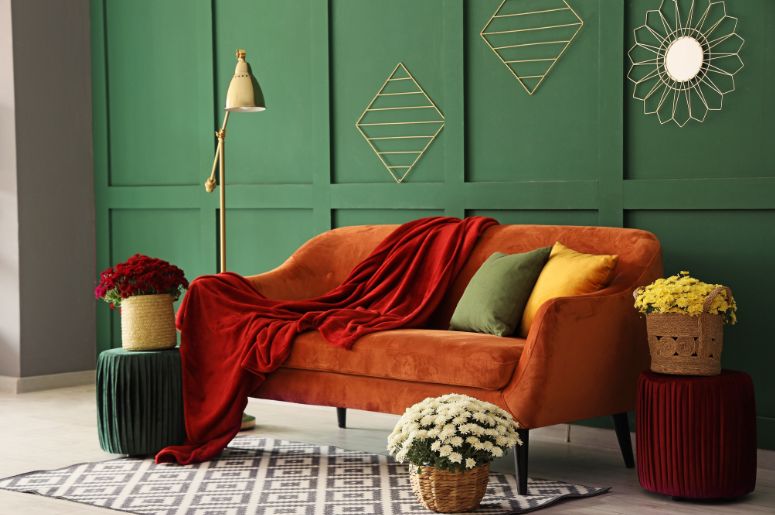 paleta de cores que combinam com vermelho