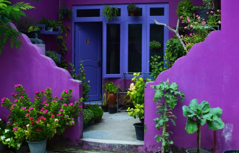 quanto custa pintar um quarto com paleta lavanda