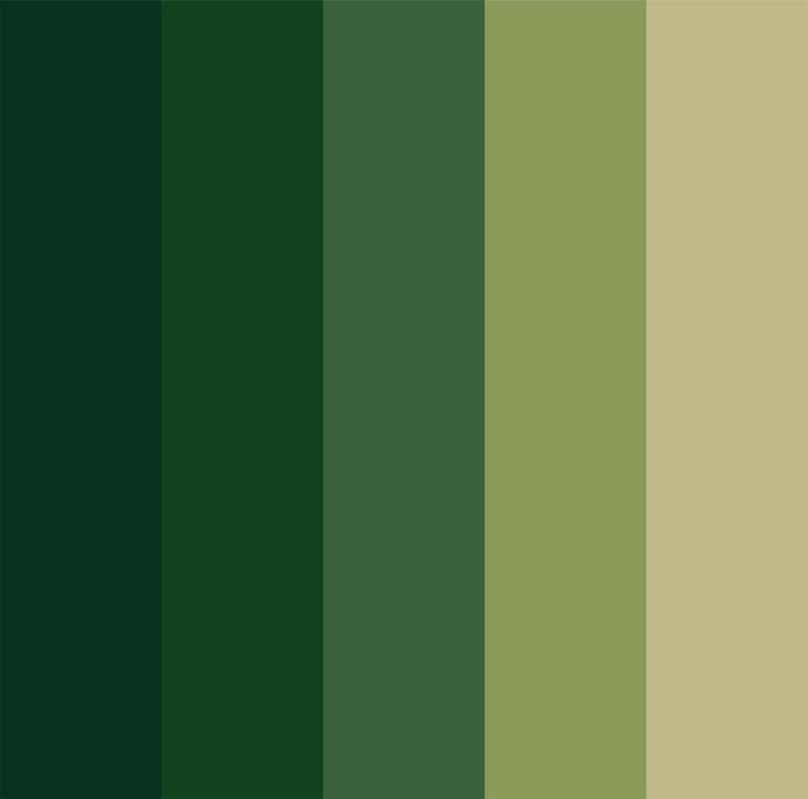 significado verde musgo