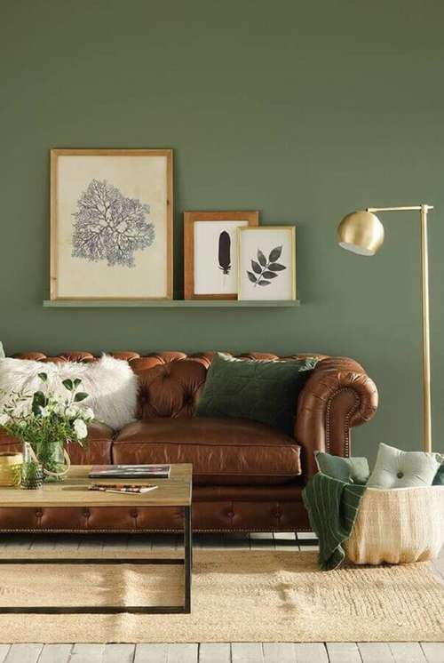 verde musgo em eventos