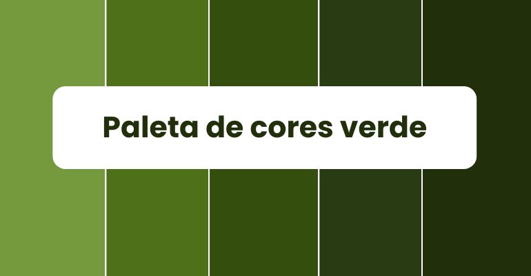 verde musgo e dourado