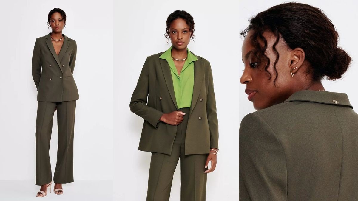 roupas verde musgo