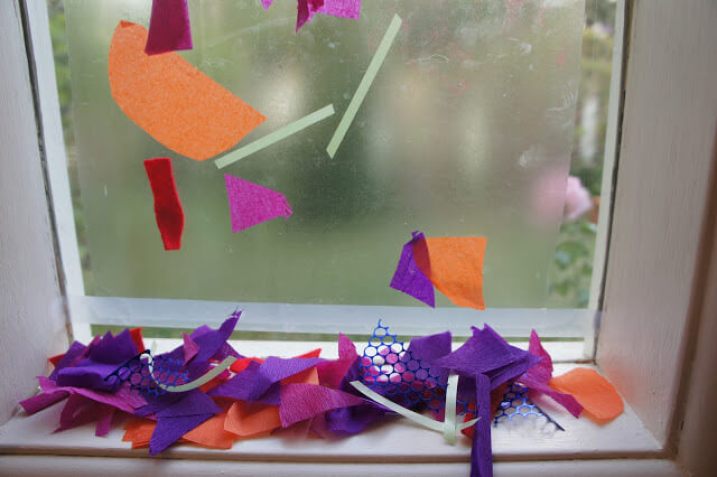 ideias criativas com papel contact para decorar