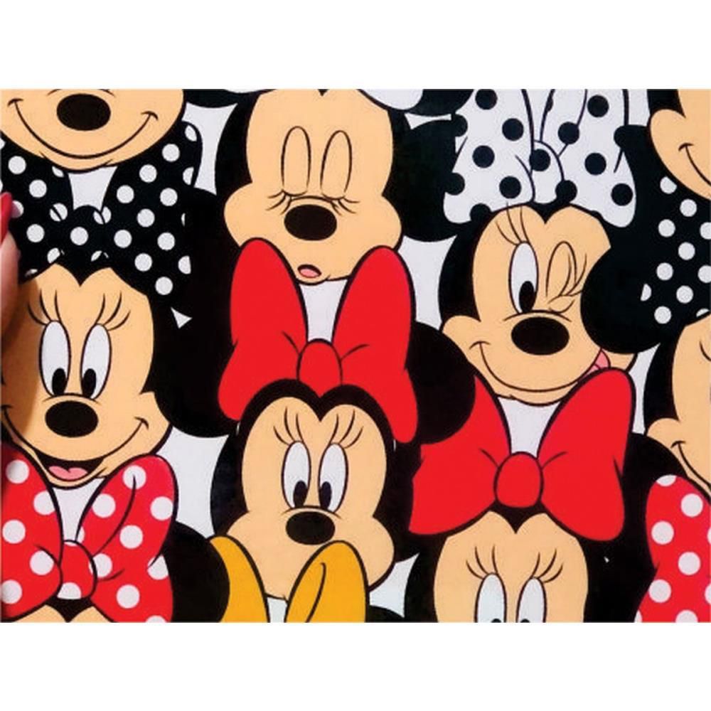 Papel de Parede Minnie Rosa
