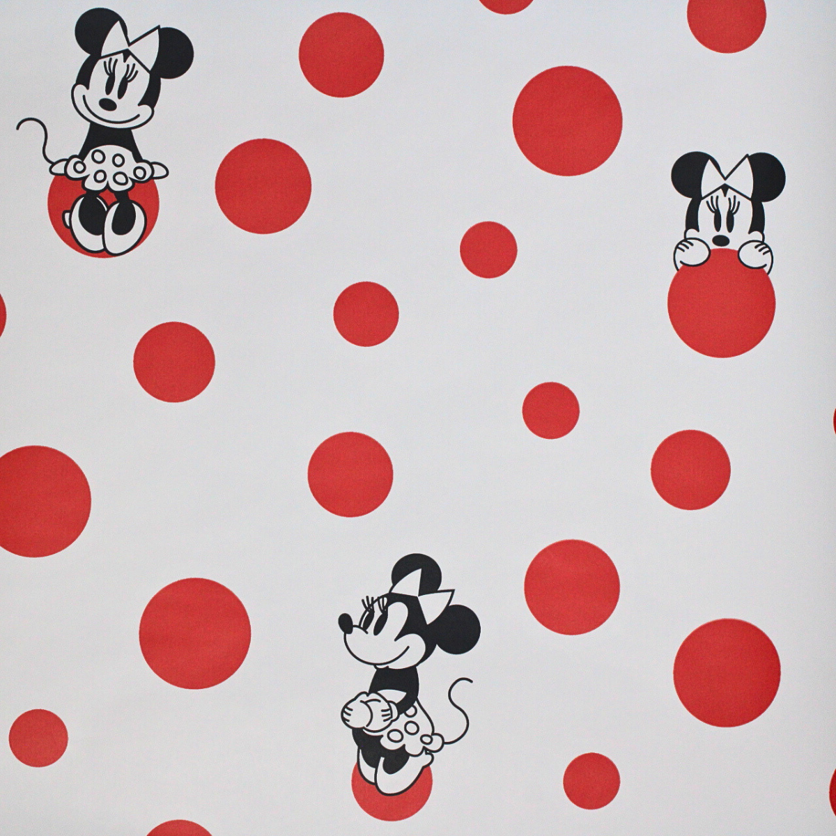 Papel de Parede Minnie para Quarto Infantil