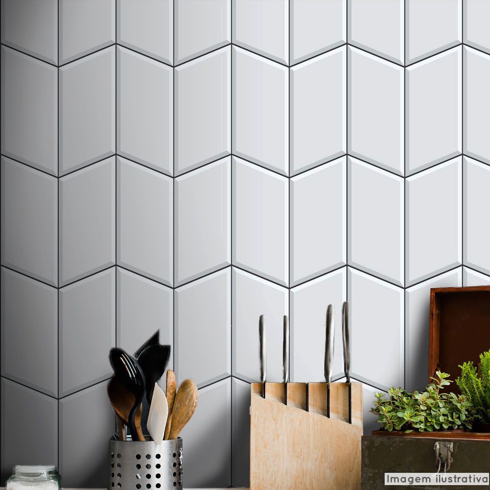 papel de parede cozinha azul