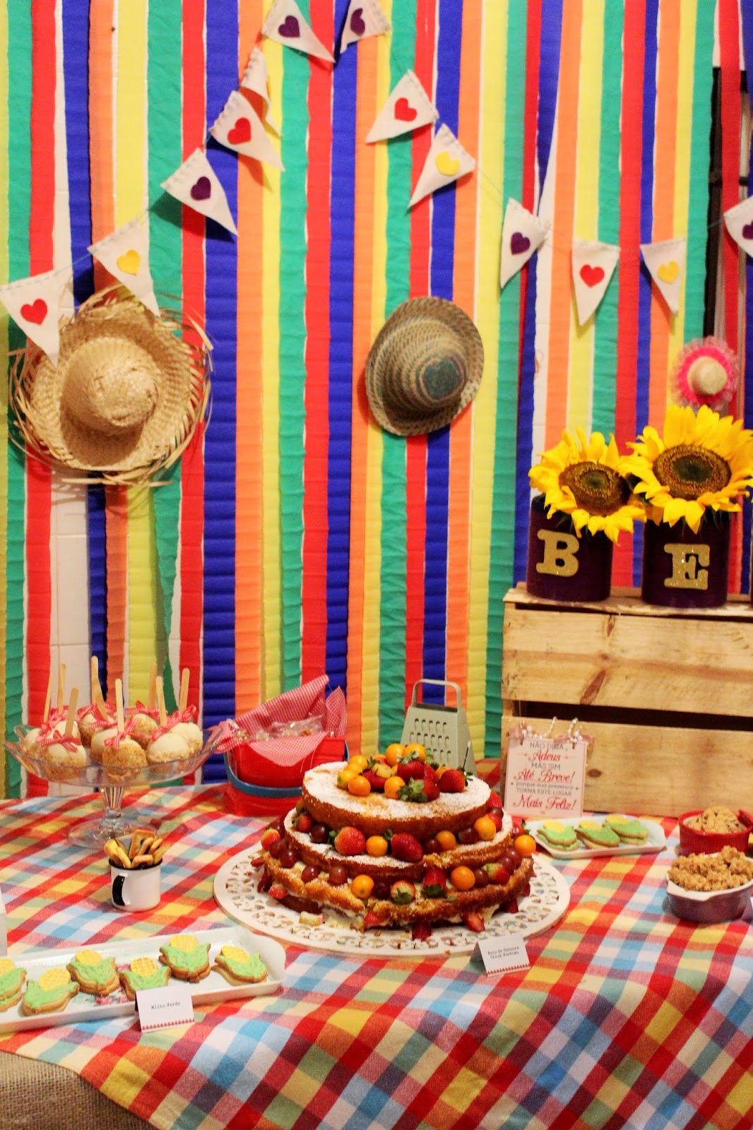 papel de parede festa junina com milho