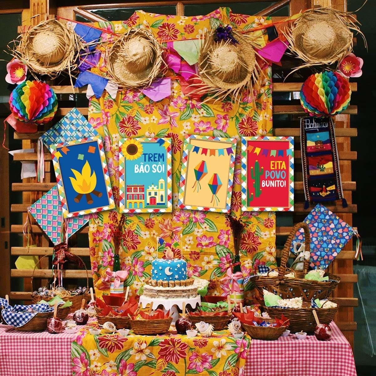 papel de parede festa junina grátis