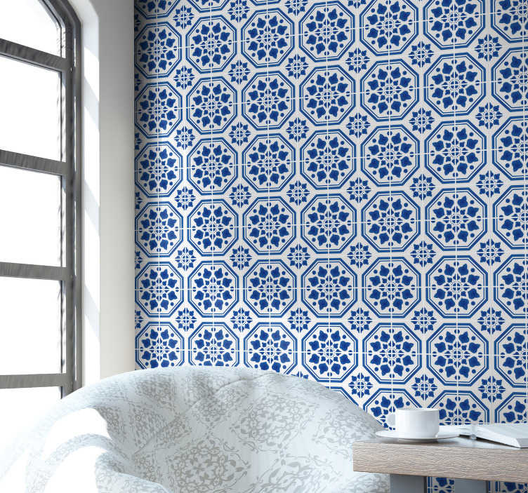 papel de parede para reformar azulejo