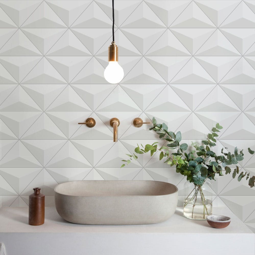 papel de parede vinílico para azulejo