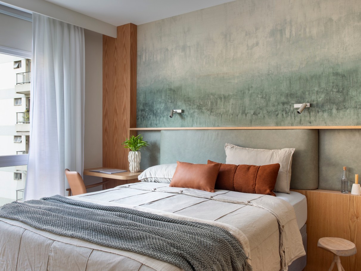 papel de parede quarto casal romântico