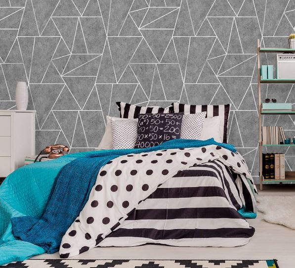 ideias de papel de parede para quarto masculino jovem