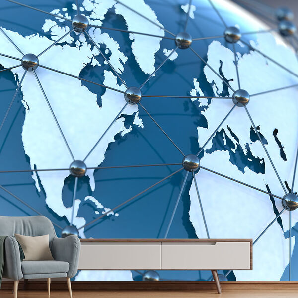 quanto custa papel de parede tecnologia para sala