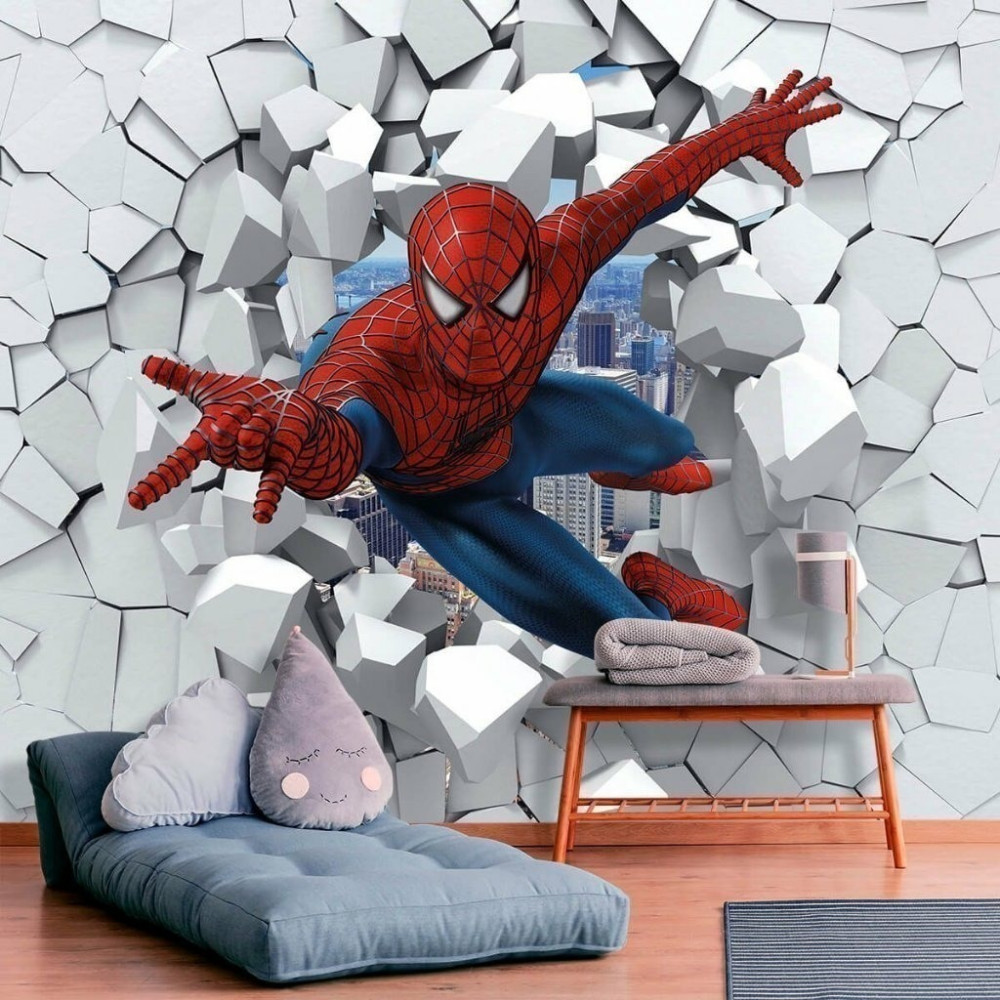 papel de parede 3d lavável