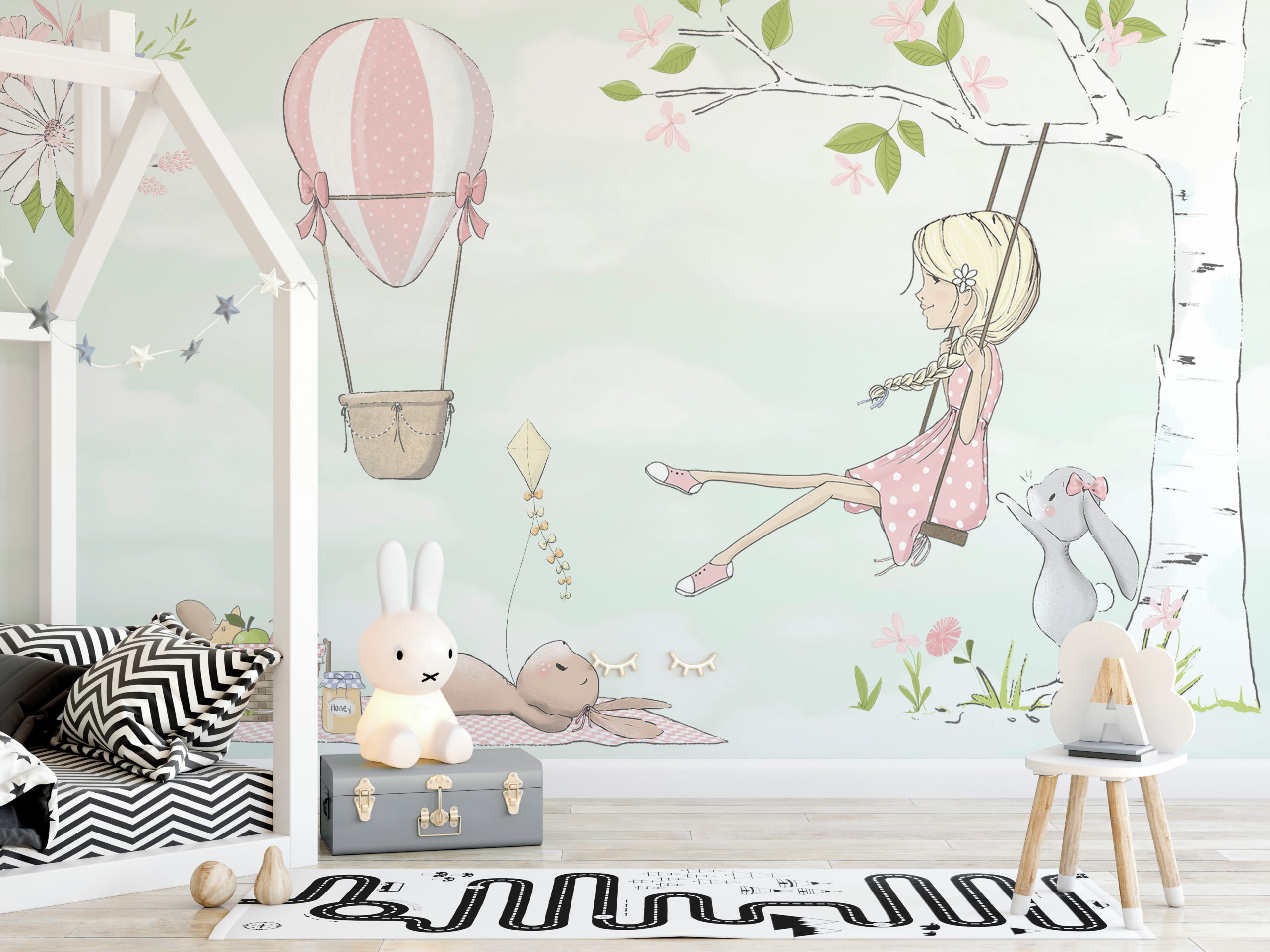 papel de parede infantil adesivo