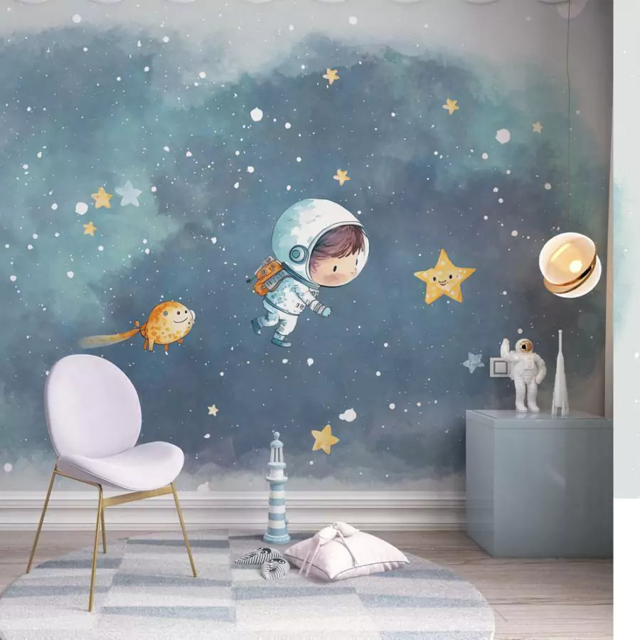 papel de parede infantil mapa mundi