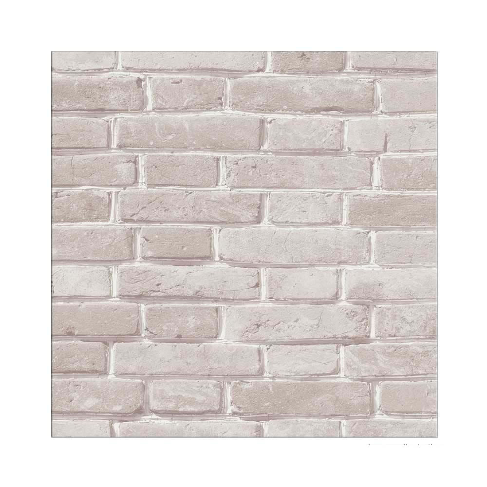 papel parede tijolinho terracota