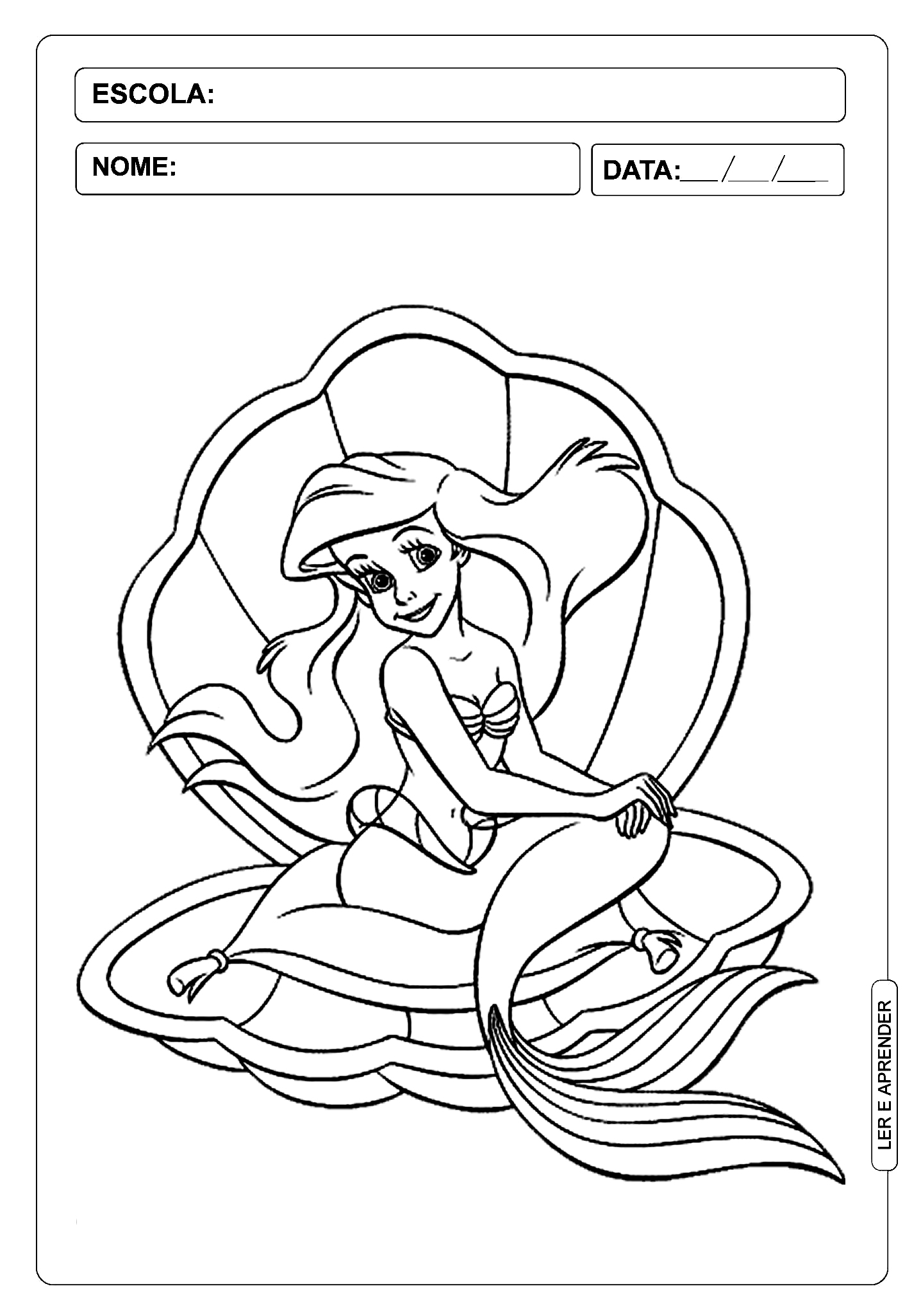 barbie para colorir animais