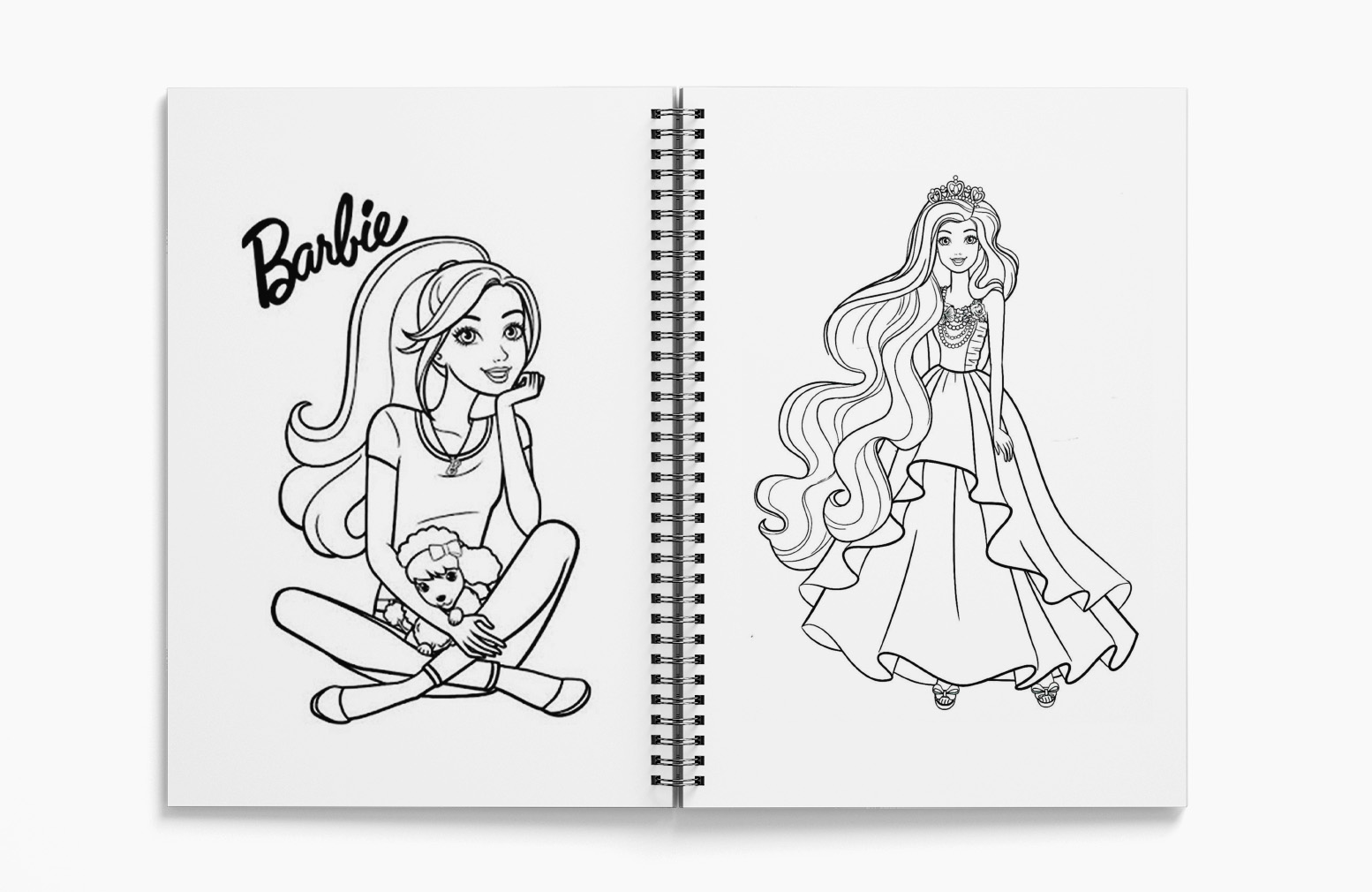desenhos da barbie para imprimir