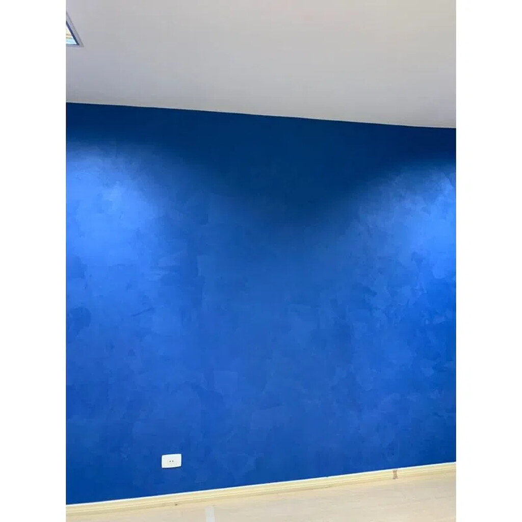 quanto custa pintar uma parede de azul