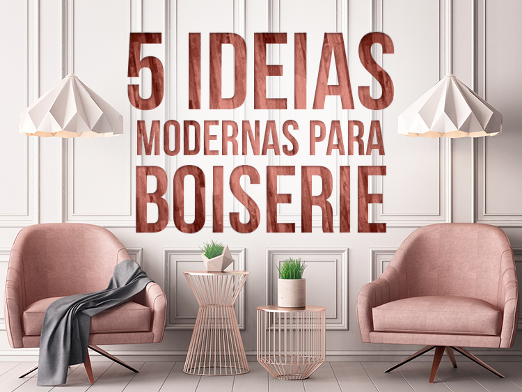Boiserie autocolante para quarto
