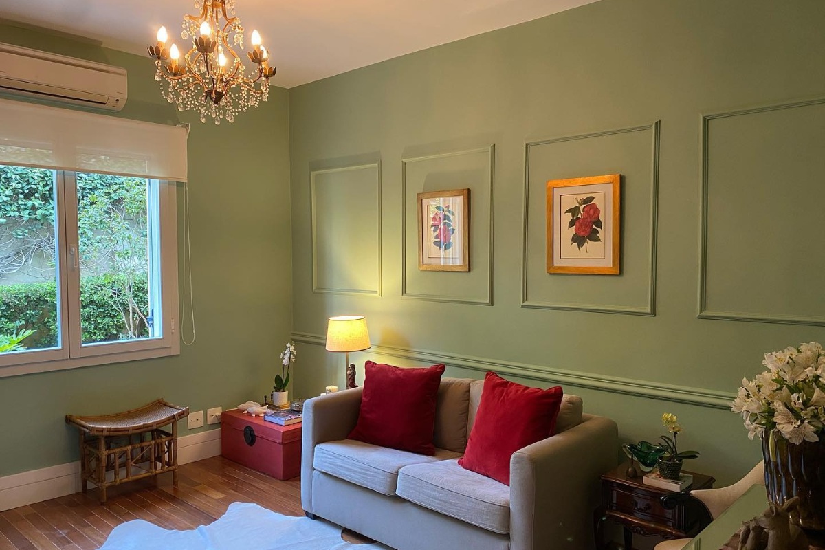 Boiserie moderna em PVC