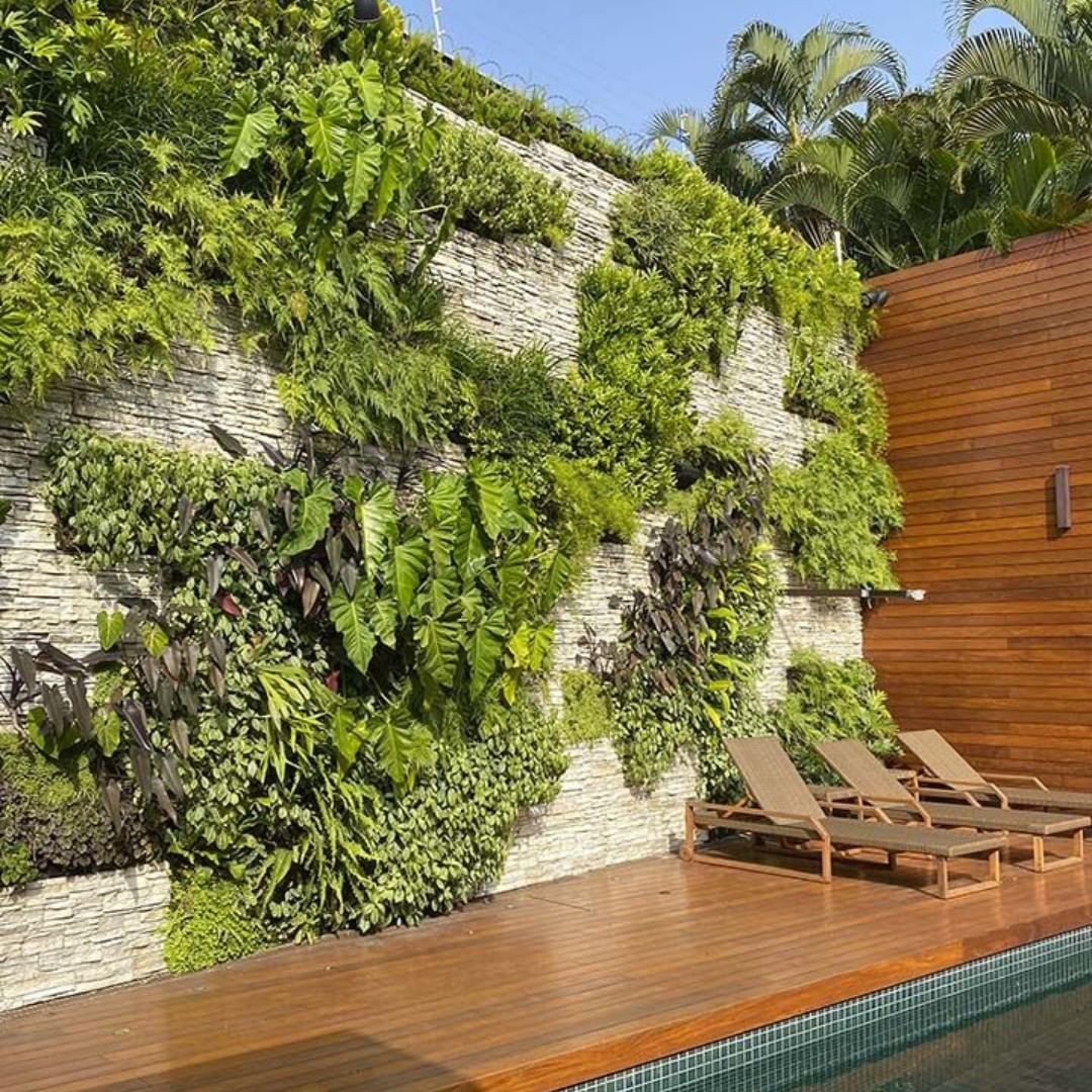 jardim vertical DIY