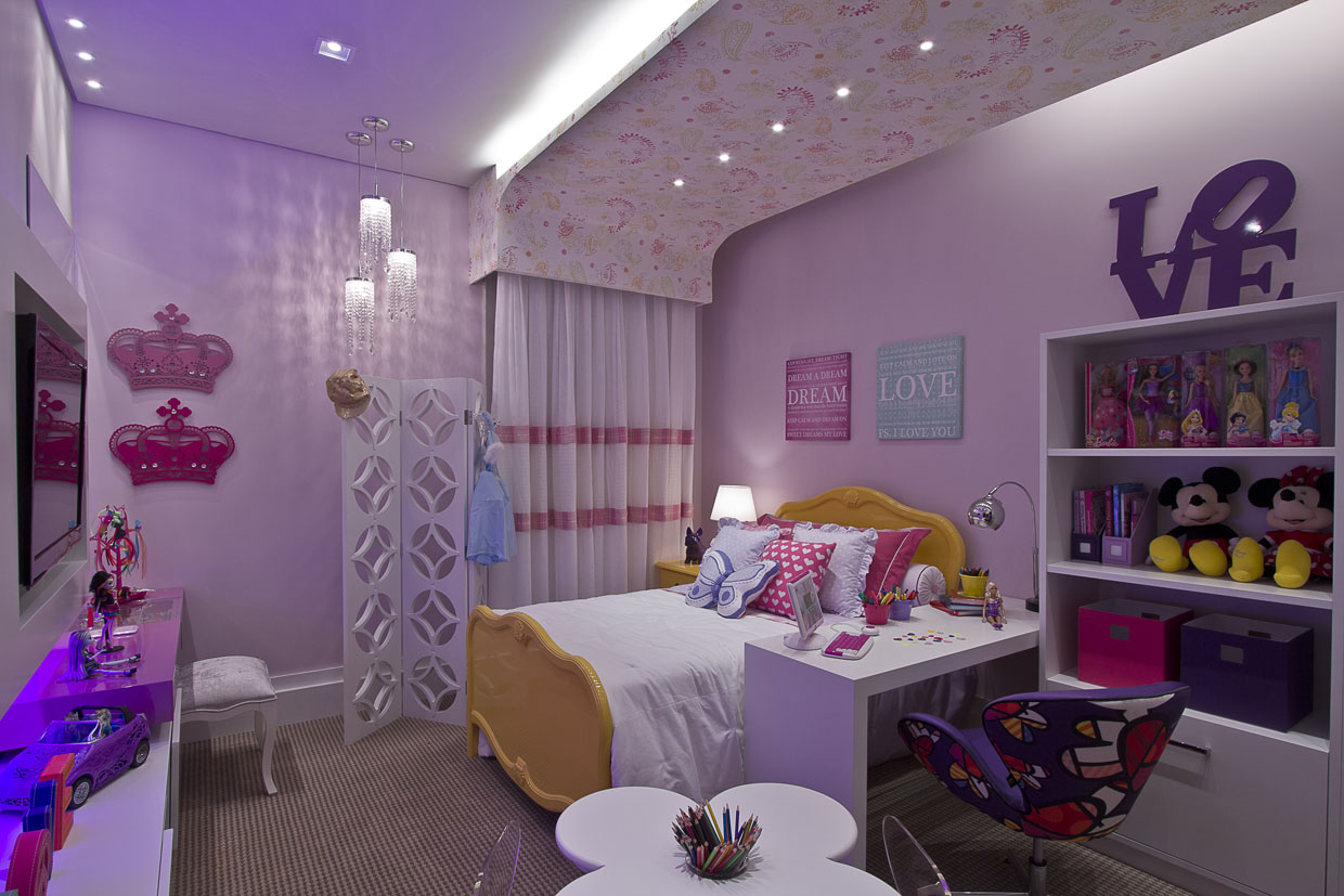 Tendências de Cores para Quartos de Menina em 2026: Do Natural ao Vibrante