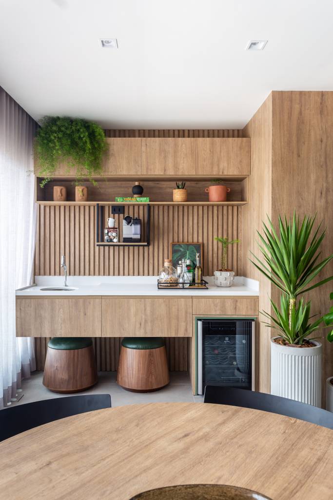 madeira na decoração escandinava