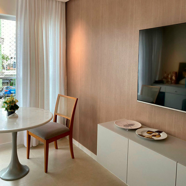 parede de madeira cozinha