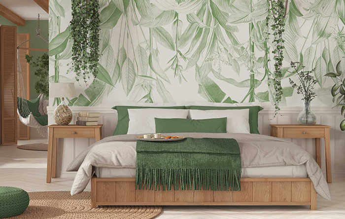 decoração de parede quarto pequeno