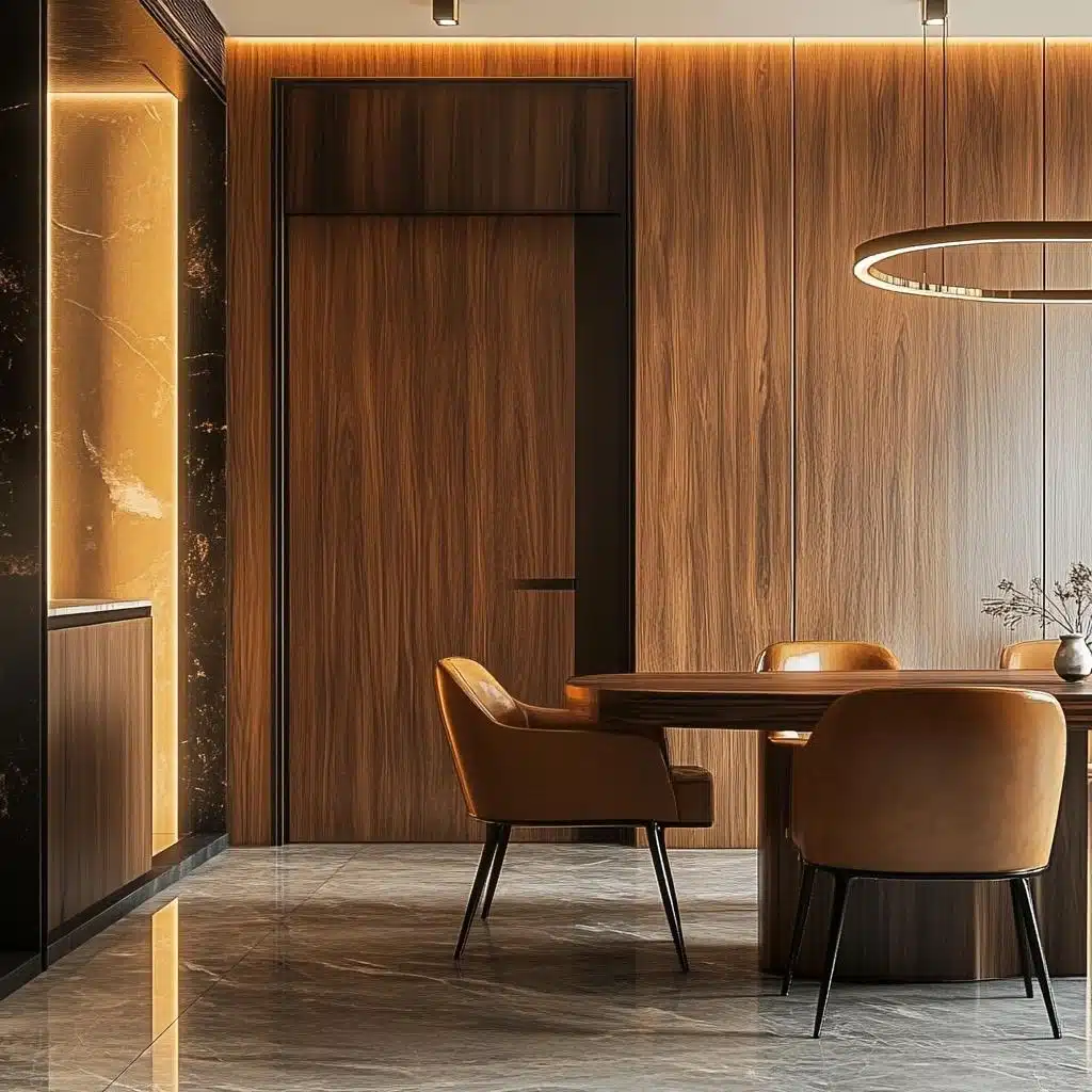 madeira rústica decoração