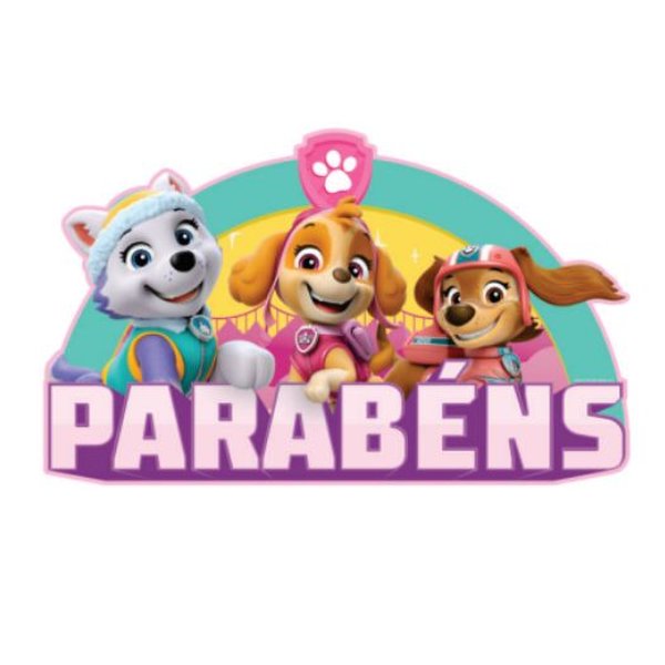 como montar painel redondo patrulha canina